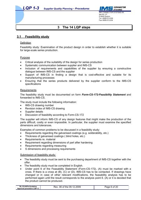 RL-CS-007b-Guideline Approval procedure LQP1-3