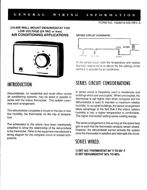 Air Conditioning Wiring Schematic - Fuse & Wiring Diagram