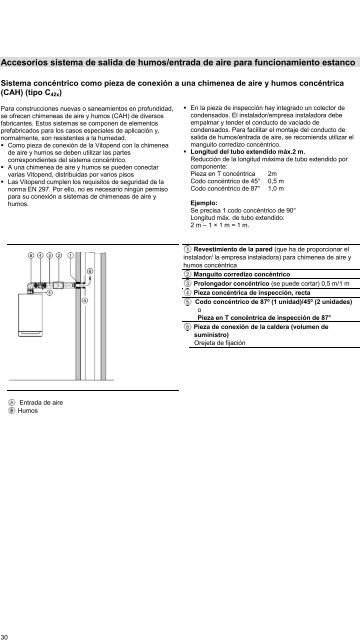 Datos técnicos Vitopend 200-W WH2A - Viessmann