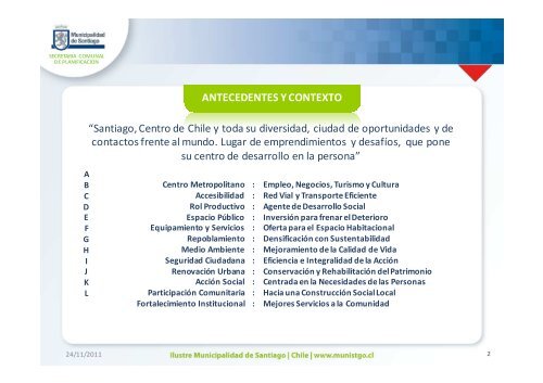 Lineamientos Estrategicos - Intranet Municipal - Municipalidad de ...