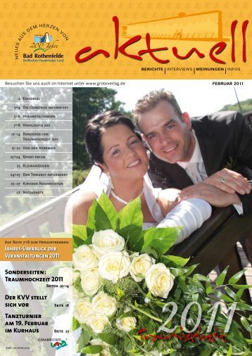 Traumhochzeit 2011 - GROTEVERLAG