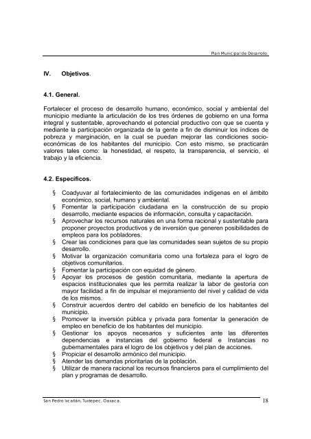 plan municipal de desarrollo 2008 - Secretaria de Finanzas