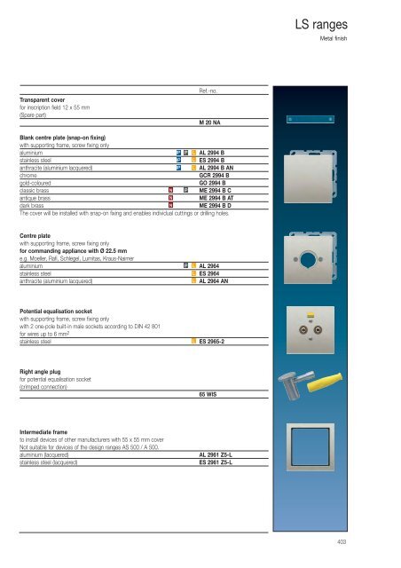 Jung 2013/14 Catalogue