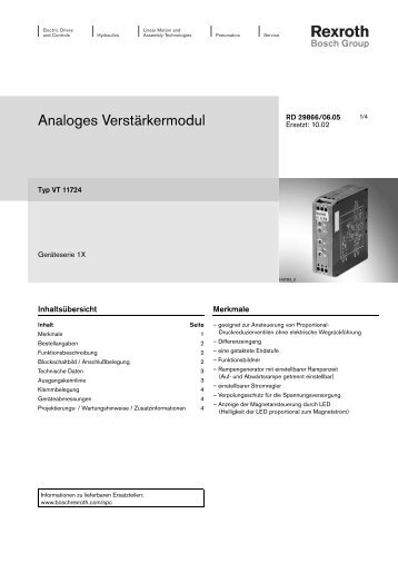 Analoges Verstärkermodul