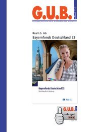 Real I.S. AG Bayernfonds Deutschland 23