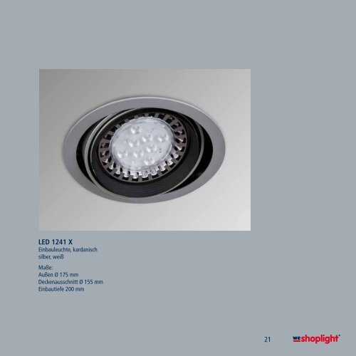 LED-Leuchten - we-shoplight