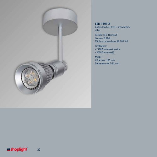 LED-Leuchten - we-shoplight