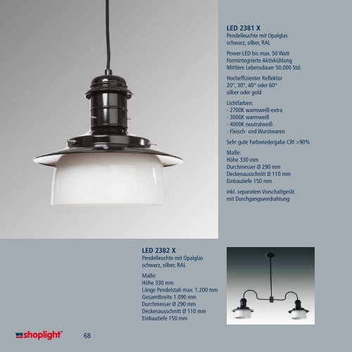 LED-Leuchten - we-shoplight