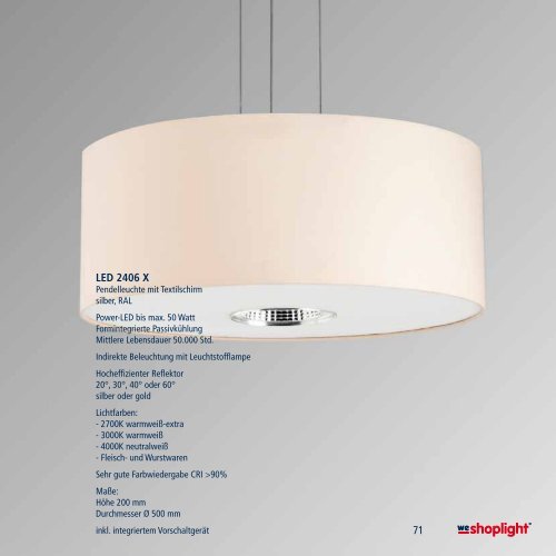 LED-Leuchten - we-shoplight