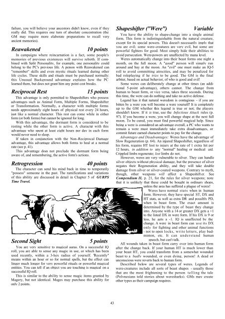 GURPS - Compendium 1..