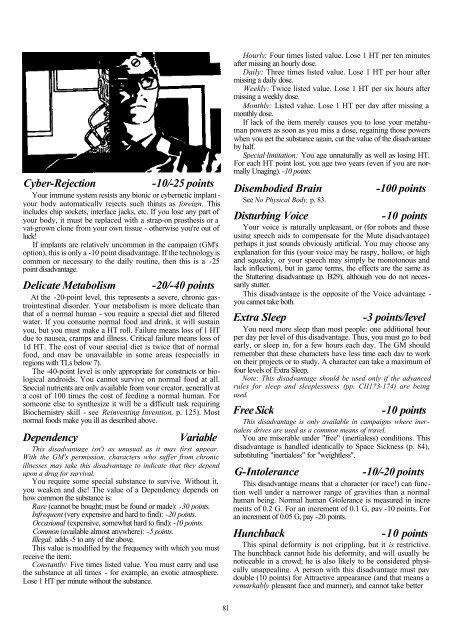 GURPS - Compendium 1..