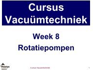 klik hier - cursus vacuÃ¼mtechniek