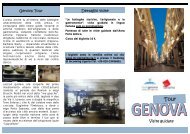 leaflet visite guidate - sistema turistico locale del genovesato