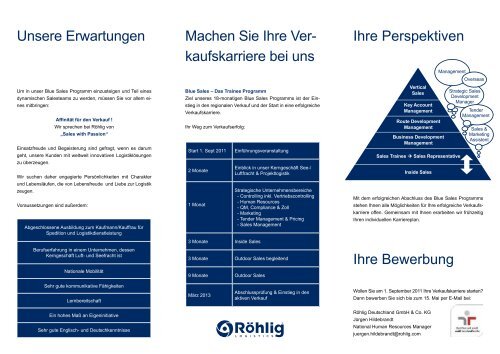 Erfolgreich gemeinsam mit der - Röhlig