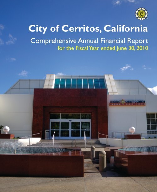 Comprehensive Annual Financial Report - City of Cerritos