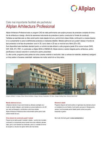 Allplan Arhitectura Profesional - Nemetschek