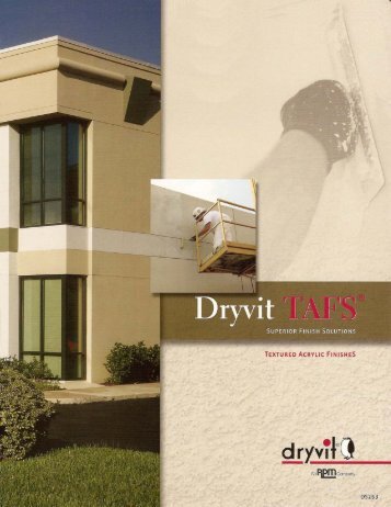 Dryvit TAFS Brochure - Continuous Insulation