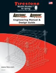 Air Springs - Firestone Industrial Products