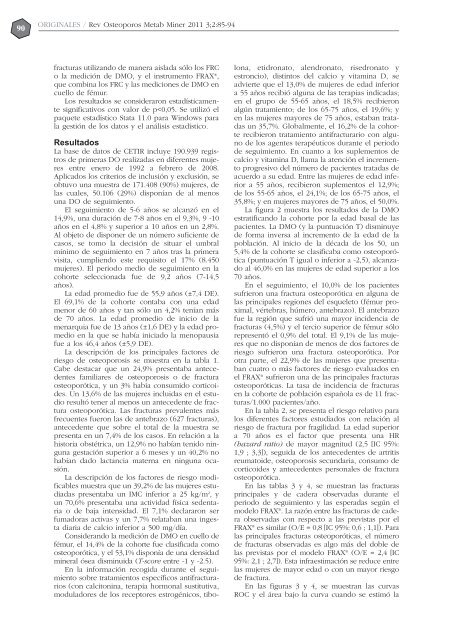 NÂº 2 EspaÃ±ol - Revista de Osteoporosis y Metabolismo Mineral