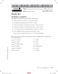 Prueba 1 Spanish Teacher