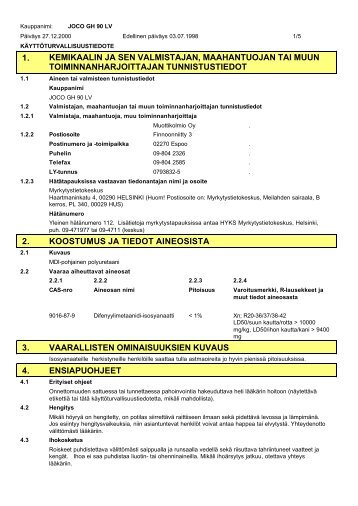 JOCO GH 90 LV - Muottikolmio Oy