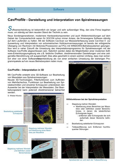 Gasspeicher - SOCON Sonar Control Kavernenvermessung GmbH