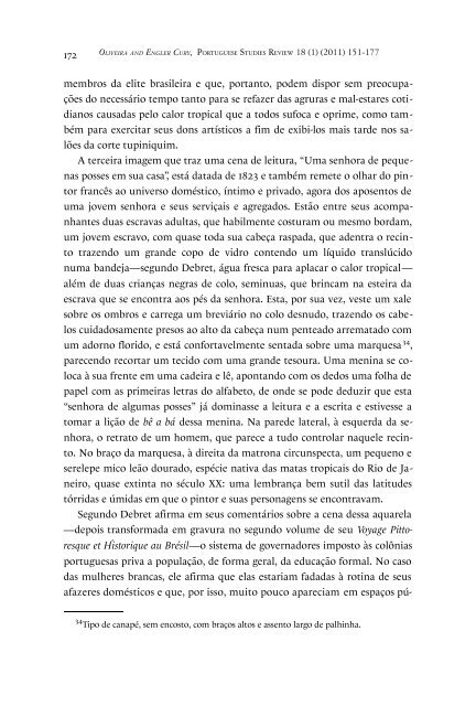 Lazer e Leitura nas Imagens de Debret - ProfÂª Carla Mary S. Oliveira