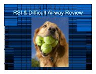 2009 RSI & Difficult Airway Review for website.ppt ... - Vbems.com