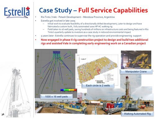 Operations - Estrella International Energy Services Ltd.