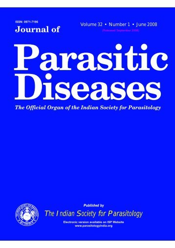 June 2008 - The Indian Society for Parasitology