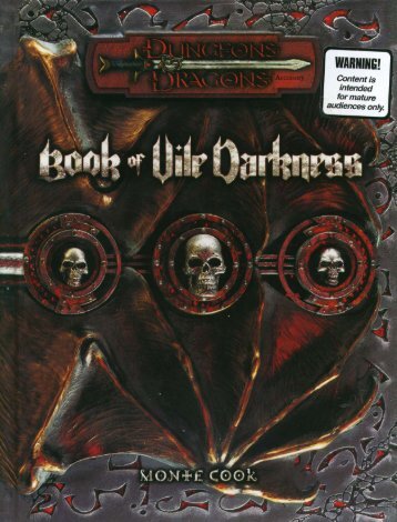 Book of Vile Darkness