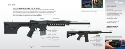 when it counts™ - Sig Sauer