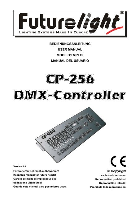 Futurelight cp 256 Futurelight cp 256