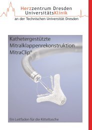 Mitraclip Heft - Kardiologie Dresden