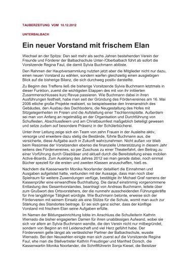 Vorstandswechsel Foerderverein Balbachschule (.pdf) - Unterbalbach