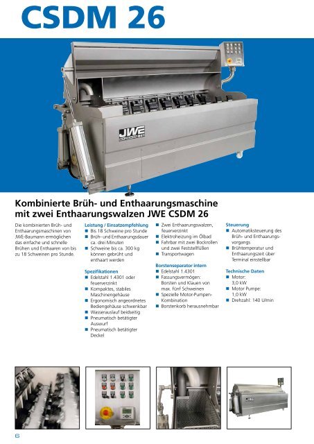 Gesamtprospekt CSDM - JWE-Baumann GmbH