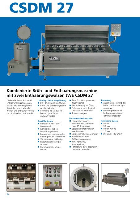 Gesamtprospekt CSDM - JWE-Baumann GmbH