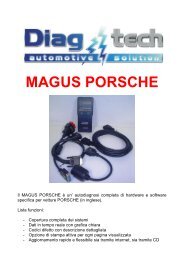 Scheda tecnica Magus Porsche - DiagTech