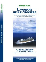 LAVORARE NELLE CROCIERE - Job in Tourism