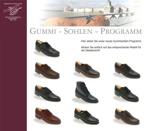 GUMMI - SOHLEN - PROGRAMM - Heinrich Dinkelacker GmbH