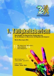 IntB, Bearbeiter/in - Integrationsbeauftragter der Bayerischen ...