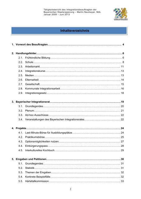 IntB, Bearbeiter/in - Integrationsbeauftragter der Bayerischen ...