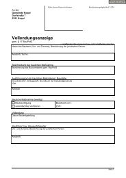 Vollendungsanzeige - Koppl