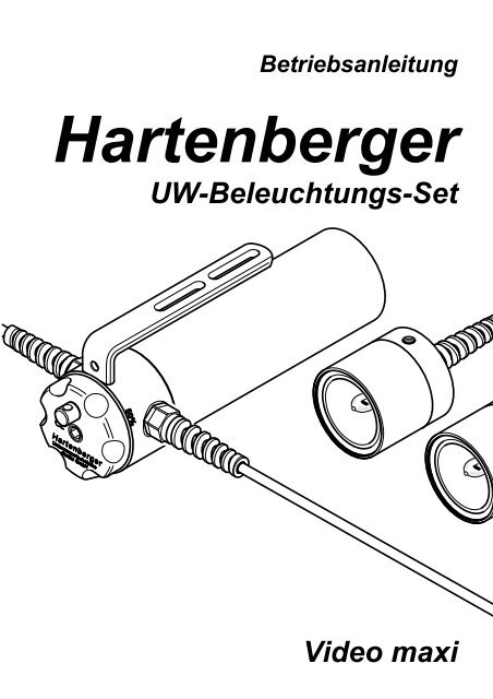 Betriebsanleitung Video maxi - Hartenberger