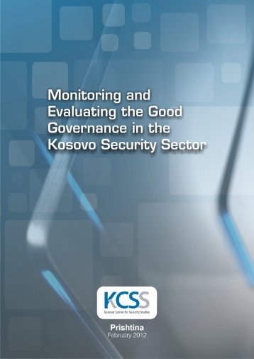 Monitoring and Evaluating the Good Governance in the ... - QKSS