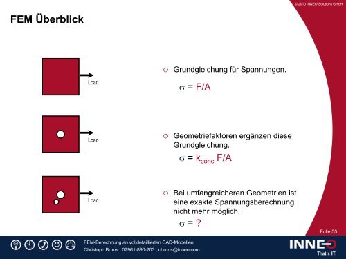 FEM-Berechnungen an volldetaillierten CAD-Modellen ... - Inneo