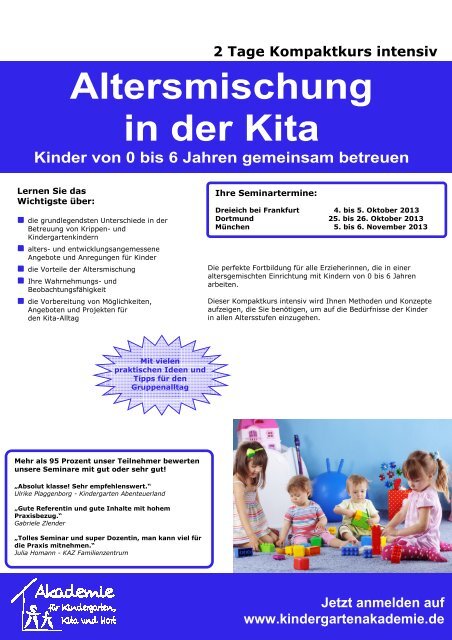 PDF-Download - Akademie für Kindergarten, Kita und Hort