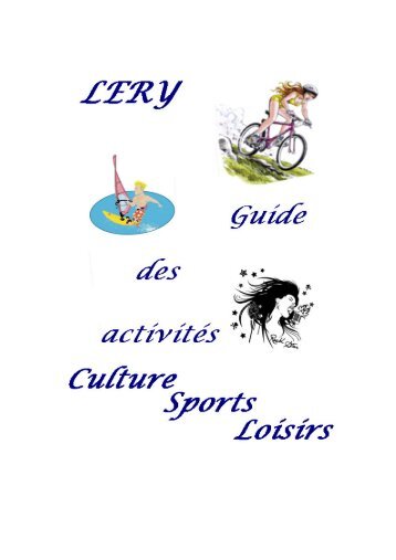 le guide des activitÃ©s culturelles, sportives et de loisirs - Lery