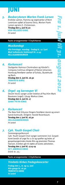 Fra 1. juni til 31. august 2012 - Sankt Petri Schule