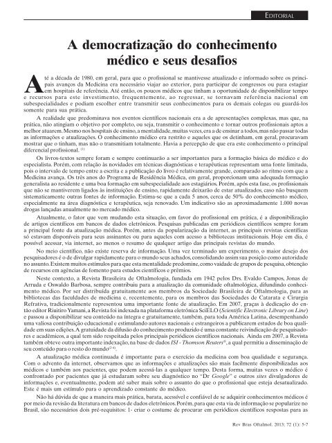 to download PDF in portuguese - Sociedade Brasileira de ...